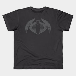 Dark Grey Cobra Rattler Kids T-Shirt